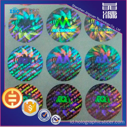 Stiker Label Pelindung Hologram Secure Tamper